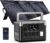 OUKITEL P1000 Plus Tragbares Kraftwerk mit 200 W Solarpanel, 1024 Wh LFP-Batterie-Backup mit 4 x 1800 W AC-Ausgang, Schnellladung von 0–80 % in 40 Minuten, Solargenerator, Notstromgenerator für