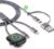 Ladekabel für Apple Watch und iPhone Ladegerät – 120 cm USB C Ladekabel Ladestation für iWatch Serie, 3 in 2 Schnellladekabel für iPhone 17/16/15/14/13/12/11/iPad/AirPods