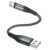 ZKAPOR USB C Kabel kurz 30 cm, Schnellladekabel USB C 3A Nylon geflochtenes USB-Kabel Typ C kompatibel mit iPhone 15/15 Pro Max, Samsung Galaxy S24/S23/S22/S21, Note 10, Huawei P40/P30, Google Pixel