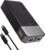 JUOVI Tragbare Powerbank, 20000 mAh Schnellladefunktion, 45 W Akkupack, Powerbank, Schnellladung, 2 USB-C 2 USB-A mit LED-Anzeige, Akkubank kompatibel mit Telefon, Laptop, Tablet, Notebook J2621 (schwarz)