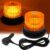 40 LEDs Rundumleuchte, 12V 24V Gelbes Warnlicht LED Magnetisch, 360° Blinklicht Stroboskop mit Magnetisch, Warnlicht mit Magnetsockel, Notfallblinklampe Magnetisches gelbes Licht für Auto, LKW, Traktor, Golfwagen SUV
