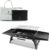 Charmline 34 x 23 cm faltbarer tragbarer Holzkohlegrill, kleiner Camping-Grill, Holzkohle, Picknick-Grill, BBQ-Grill für den Außenbereich, geeignet für Gärten, Strände, Rasenflächen und Tischplatten, schwarz