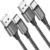 Raviad USB-Typ-C-Kabel, Nylon-Typ-C-Ladekabel, schnelle Ladesynchronisierung