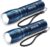 GEARLITE LED-Taschenlampe, batteriebetrieben, 2 Stück, 2000 Lumen, extrem hell mit 5 Modi, IP65 wasserdicht, für Kinder, Camping, Outdoor – Blau