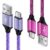 USB C Kabel Samsung Ladekabel für Samsung Galaxy A16/A56/A17/A36/A15/A25/A35/A55/A54/A34/A53/A51/S26/S25/S24/S23/S22/S21/S20, 2 Stück (1,8 M + 0,1 m + 0,2 9 M) Typ C Handy-Ladekabel Schnellladekabel USB-C-Datenkabel