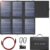ALLPOWERS SP026 60W tragbares Solarpanel, monokristallines faltbares Solarpanel, mobile Photovoltaik-Solarmodule mit 18 V DC, 60 W USB-C- und USB-A-Ausgängen für Wohnmobile, Outdoor, Reisen und Camping