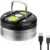 LE LED-Campinglampe, wiederaufladbarer Suchscheinwerfer, tragbar und handlich, mit Haken, 3 Helligkeiten, dimmbares Notlicht für Stromausfälle, Wandern, Camping, Notfall usw.