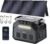 IEE 1800 W Solargenerator P1800 mit 200 W Solarpanel, 1024 Wh LiFePO4-Akku, tragbares Kraftwerk, 0–80 % in 45 Minuten Aufladen, 11 Anschlüsse, App, tragbares Kraftwerk für Camping, Wohnmobile