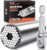 Biib Universal-Steckschlüssel (7–19 mm) – Gadgets für Männer, multifunktionales Universal-Nuss-PowerGrip-Set, Vatertagsgeschenk, Werkzeuggeschenk für Männer, Heimwerker, Vater, Ehemann, Freund