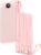 VRURC Powerbank 22,5 W Schnellladung, 20000 mAh Powerbank mit Kabel, tragbares Ladegerät, USB-C-LED-Display, externe Handy-Akkus, Smartphone, kompatibel mit iPhone, Huawei, Samsung usw. – Pink