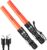 UltraFire Wiederaufladbare Traffic Stick LED-Taschenlampe, 500 Lumen, zoombare Signalstab-Sicherheitstaschenlampe, 3 Modi, USB-C, für Verkehrskontrolle, Flughafen, Camping, Notfall, UF-303X (2er-Pack)