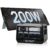 ECO-WORTHY PS2400W Tragbares Kraftwerk mit 200-W-Solarpanel, faltbar, 2048-Wh-Solargenerator mit 10 Anschlüssen (4800-W-Spitze), WLAN- und Bluetooth-Funktion für Wohnmobile, Camping, Notfall und Zuhause