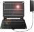 FlexSolar 10 W tragbares Solarpanel-Ladegerät, wasserdichtes IP67 faltbares Solarpanel mit USB-Anschluss, kompatibel mit iPhone Xs/X/8/7, iPad, Camping, Rucksackreisen, E-10, E-10W, gefaltet: 7,6 x 8,8 x 0,7 Zoll