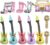 14-teiliges aufblasbares Musikballon-Set inklusive aufblasbarer Gitarre, Mikrofon, Lautsprecher und Noten, aufblasbaren Party-Requisiten, Folienballons