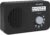 TechniSat Viola 200 Tragbares DAB+/UKW-Radio mit LCD-Display | Teleskopantenne, Lieblingsspeicher, Kopfhöreranschluss, Netz- & Batteriebetrieb, Mono-Lautsprecher, RDS, PLL, Schwarz