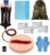 Trainer-Set für Schnittwunde, Trainingsset zum Stoppen der Blutung, Kit zur Blutungskontrolle in medizinischer Qualität (Tasche)