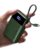 INIU 45W Powerbank, ultrakleine 20000mAh Powerbank mit integriertem USB-C-Kabel, Schnellladung externer Handy-Akkus für Camping, Wandern, Outdoor-Aktivitäten, Festival-Nutzung, Grün