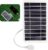 Solarpanel mit USB-Anschluss 5W 5V Solarladegerät für unterwegs zum Aufladen von Mobiltelefonen, MP3 und PCs bei Outdoor-Aktivitäten wie Wandern und Camping