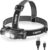 Wiederaufladbare Stirnlampe von Lepro, IP65, superhell, 1000 Lumen, abnehmbare LED-Stirnlampe, Stirnlampe mit rotem Licht, 6 Beleuchtungsmodi für Camping, Sport, Angeln, Basteln (inkl. USB-C-Kabel)
