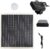 Wiederaufladbares Schnellheizbatterie-Set mit tragbarem Solarheizungs-Hühnerstall-Wärmergebläse für Wintergewächshaus, Auto, Hundehütte, Outdoor, Camping, Wohnmobil