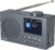 Mycket Tragbares DAB/DAB+-Radio, UKW-Digitalradio mit 2025 neuester Signalempfängertechnologie, wiederaufladbares UKW-Radio mit Bluetooth 5.0, Dual-Wecker, 40 Voreinstellungen, 2,4 Zoll großes Farbdisplay
