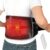Comfytemp Wärmegürtel Vibrationsmassage für Rücken mit 25 Wh Akku, 155 x 20 cm kabelloses Massagegerät mit Kompressionsband, Rückenwärmer Heizgürtel USB-Heizkissen Geschenke für Mütter, Frauen, Mama, Papa