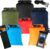 Trockentaschen-Set mit 6 wasserdichten Taschen – 1,5 l, 2,5 l, 3 l, 3,5 l, 5 l, 8 l, wasserdichte Tasche und Packtaschen mit verstellbarem Riemen, schützt das Telefon | Perfekt für Outdoor- und Wassersport | Ultraleicht und robust
