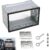 DYOUen Autoradio-Einbaurahmen, 2DIN, Doppel-Metallrahmen-Halterung, Blenden-Montageset für Doppel-DIN-Autoradio, Auto-DVD-Player, GPS-Navigation
