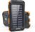 Vikeri Solar Power Bank 26800 mAh, Power Bank Solar Wasserdicht USB C Externer Akku mit 4 Ausgängen, Powerbank für Smartphones, Tablets und mehr (Gelb)