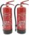 2 x Feuerlöscher 6 kg ABC-Pulverfeuerlöscher Profi mit 10 LE für Handwerk, Gewerbe und Industrie mit Wandhalterung, Andris-Prüfzertifikat und Jahreszeichen für 2 Jahre & Original ANDRIS ISO-Symbolzeichen
