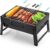 Uten Barbecue Grill, klein, Schwarz