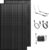 Solakon 1000 W Balkonkraftwerk mit Halterung (Flachdach) – Balkonkraftwerk 800 W Komplettsteckdose – 800 Watt Wechselrichter – Solaranlage Komplettset – 500 W bifaziale Solarmodule inklusive Zubehör