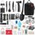 Survival Kit 206 in 1, Notfallausrüstung, militärische Überlebensausrüstung, hochwertig, Survival-Paket, Notfallrucksack, gefüllte Outdoor-Ausrüstung, Survival-Set für Camping, Bushcraft, Wandern, Jagd, Abenteuer