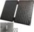 Tragbares Solarladegerät, 20 W Solarpanel faltbar mit 2 Anschlüssen (USB-C + USB-A), IP44 wasserdichtes tragbares Solarladegerät, Handy-Solarpanel im Freien, Camping-Ladegerät für Smartphone