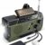Kurbelradio, Notfallradio, 4000 mAh (14800 mWh) Akku, Powerbank mit 3 integrierten Kabeln, Radio mit Kurbel und Solar, AM/FM SOS-Alarm, Taschenlampe, Notfall-Kurbelradio für Camping, Outdoor, Stromausfall
