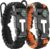 Flintronic Paracord Survival Armband Kit, Überlebensarmband Set, Feuerstarter aus Feuerstein und Stahl+100-dB-Pfeife+Basiskompass+Mini-Säge+Wasserdichtes Paracord in Militärqualität