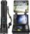 ZEUSFIRE Taschenlampe LED wiederaufladbar, 1000.000 Lumen, LED-Taschenlampe, extrem hell, mit USB wiederaufladbar, 7 Lichtmodi, taktische Taschenlampen, IPX7 wasserdichte Taschenlampe für Camping, Wandern