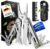 Multitool (Edelstahl 440C) Outdoor Camping Survival Multitool Werkzeugmesser, Survivalmesser, Taschenmesser, Multifunktionswerkzeug, Multitool, Multifunktionsmesser (Caveman Plus)