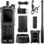 BAOFENG DM-32UV 10 W DMR-Radio, UHF/VHF/AM/FM-Handfunkgerät mit GPS und digitalem APRS, Tier II Dual Slot, 2-Zoll-Farbdisplay, 4000 Kanäle, 50.000 Kontakte, Gehäusehalter, Grün