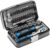 Högert HT1R462 Werkzeugset Werkzeugkoffer, Steckschlüsselsatz, Schraubendreher, Ratsche, Schwarz/Blau, 1/4 Zoll, 38-tlg