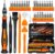 JOREST 40-teiliges Präzisionsmechanik-Schraubendreher-Set, Mini-Werkzeug-Set mit Torx T5 T6 T8 T9 T10 T20 usw., Reparaturset für iPhone, iPad, Switch, PS4, Xbox, Laptop, MacBook, Computer, Brillen, Uhren usw