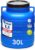 Garronda 30 Liter Weithalsfass aus BPA-freiem Futterfass, Universalfass, Futtertonne, Regentonne für den Garten, Regentonne mit Deckel, Regenwassertonne für den Garten, Wassertonne GD-0078, Blau