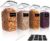 Vtopmart Vorratsdosen-Set, BPA-frei, Vorratsdosen aus Kunststoff, luftdicht