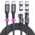 VAFOTON 240W USB C Magnetisches Ladekabel (2er Pack, 1,8m/1,8m), 240W (48V/5A) PD Quick Charge Magnetisches Ladekabel, 9 Pins USB C auf Typ C Ladekabel magnetisch für Tablet/Laptop/MaBook