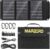 MARBERO faltbares Solarpanel 30 W 16,5 V, kompaktes und leichtes Solarladegerät mit QC3.0 USB, Typ-C und DC-Ausgang – ideal für Smartphone, Tablet, Powerbank, Camping, Wandern, Outdoor