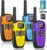 Walkie Talkie 4er Set, NXGKET Walkie Talkies Wiederaufladbar für Erwachsene Kinder Radios, Walki Talki mit großer Reichweite 5 km mit Li-Ionen-Akku, Walkie Talkies VOX Taschenlampe für Outdoor, Camping, Wandern