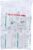 10x Pack Erste-Hilfe-Set Verbandskasten, steril, DIN13151 Erste Hilfe, S, M, L