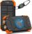 BLAVOR Solar Powerbank Solarladegerät 10000 mAh, PD 20 W Schnellladung Tragbare USB C Powerbank mit Solarpanel, kabelloses Schnellladen, Camping-Akku, Solarladegeräte für Mobiltelefon mit Taschenlampe