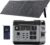 OUKITEL P2001 Pro 3200 W (7200 W Peak) tragbares Kraftwerk mit 200 W Solarpanel, 2048 Wh Solargenerator mit LiFePO4-Akku, 0–80 % in 45 Minuten Ladezeit, 1000 W MPPT, App, tragbares UPS-Kraftwerk