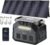 IEE P1800 Tragbares Kraftwerk mit 500 W Solarpanel | 1024 Wh LFP-Batterie-Backup, 1800 W AC-Ausgang, Schnellladung 0–80 % in 40 Minuten, Solargenerator, für Camping, Reisen, Heimgebrauch